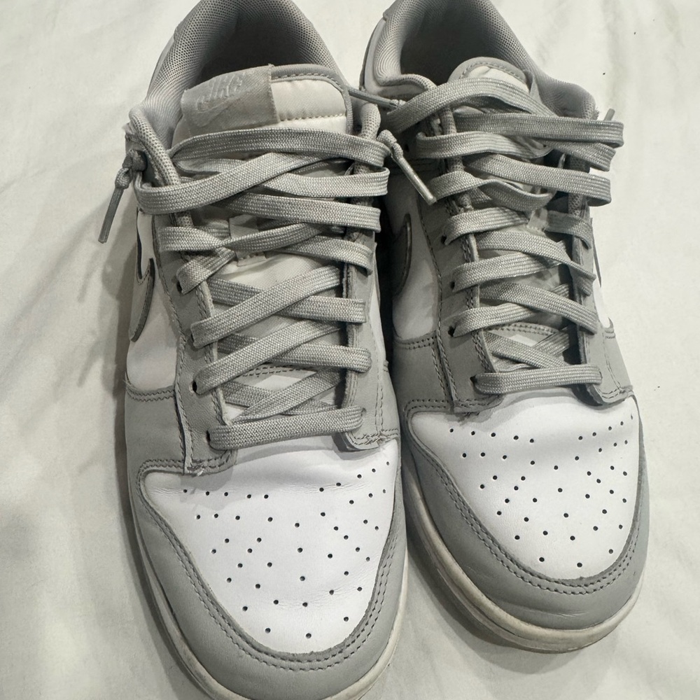 Nike Gray Fog Low-Top Sneakers